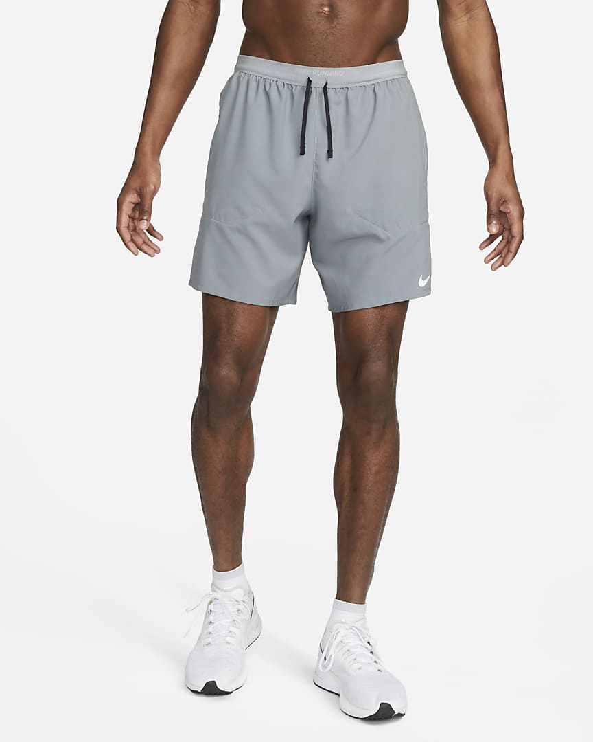 grey nike foundation shorts