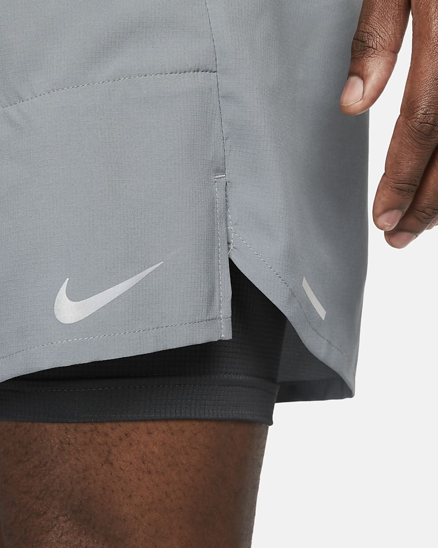 gray nike dri fit shorts