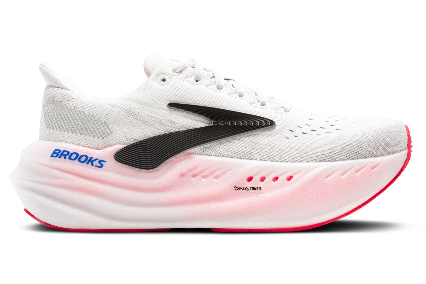 【25cm】BROOKS Glycerin MAX Limited Color Brooks W GLYCERIN MAX 118 WHITE/BLACK/DIVA PINK