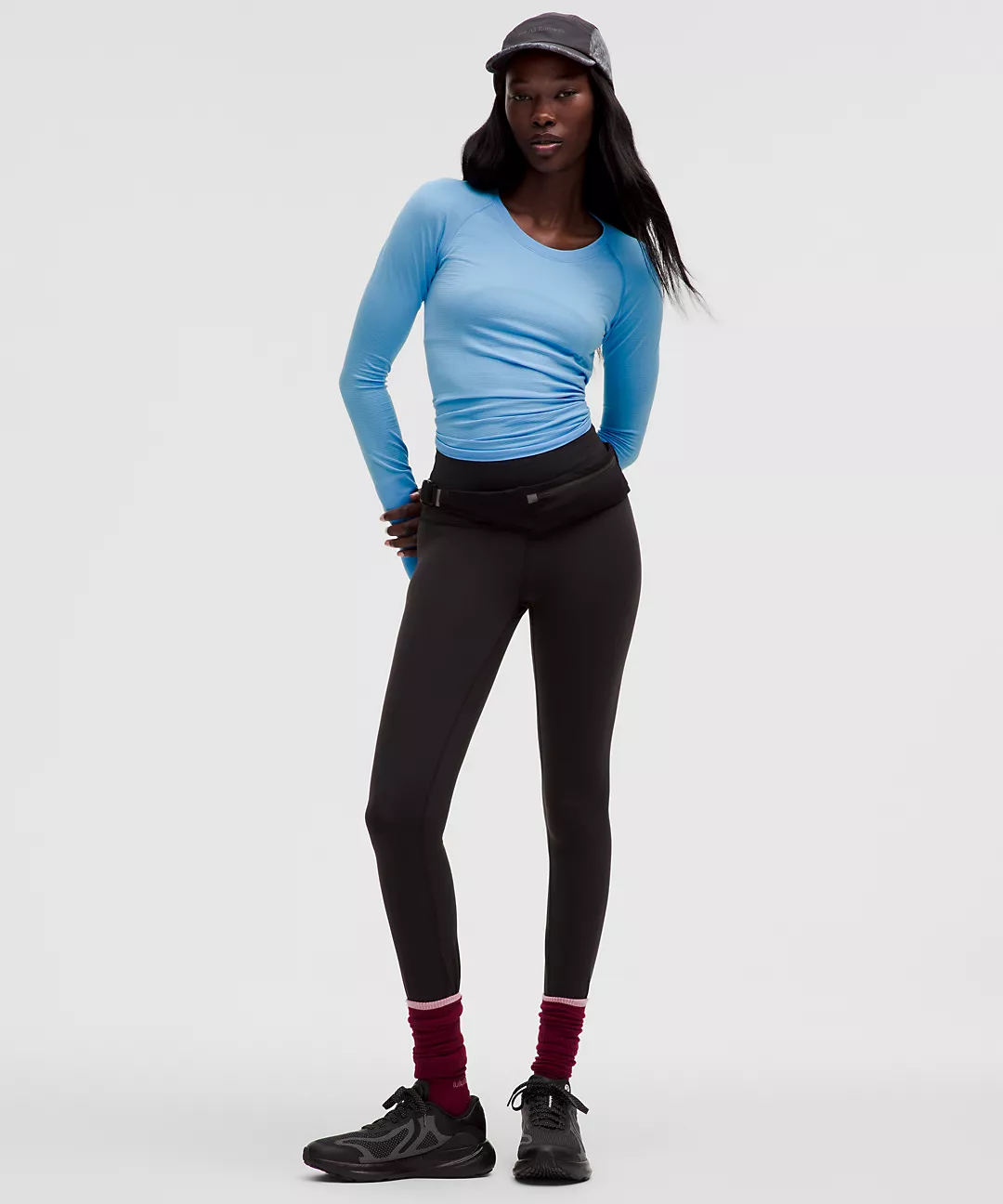 lululemon W SWIFTLY TECH L/S RACE AERO BLUE