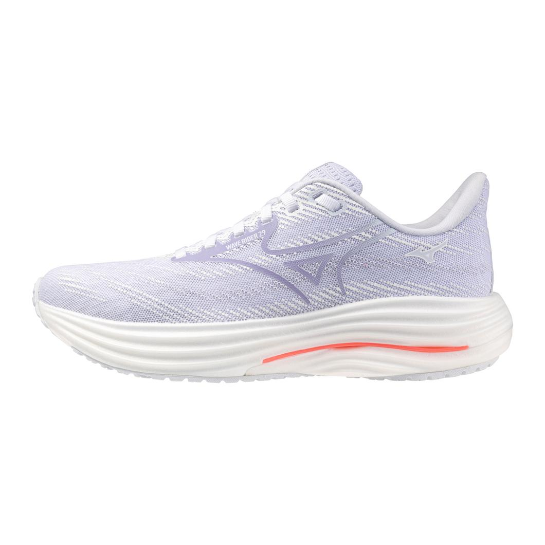 Mizuno W WAVE RIDER 29 00IB WHITE-ICELANDIC BLUE