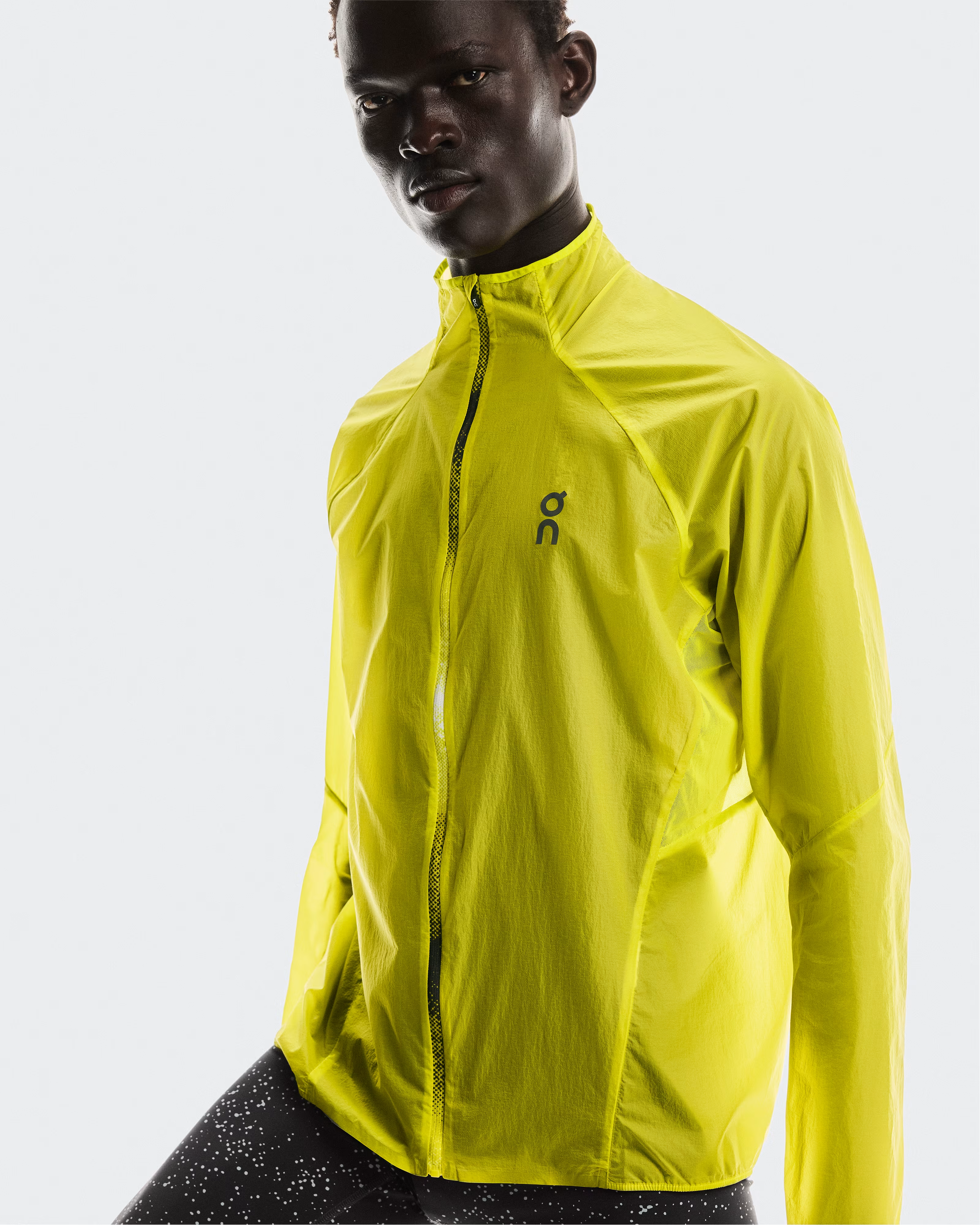 On M ZERO JACKET LIME