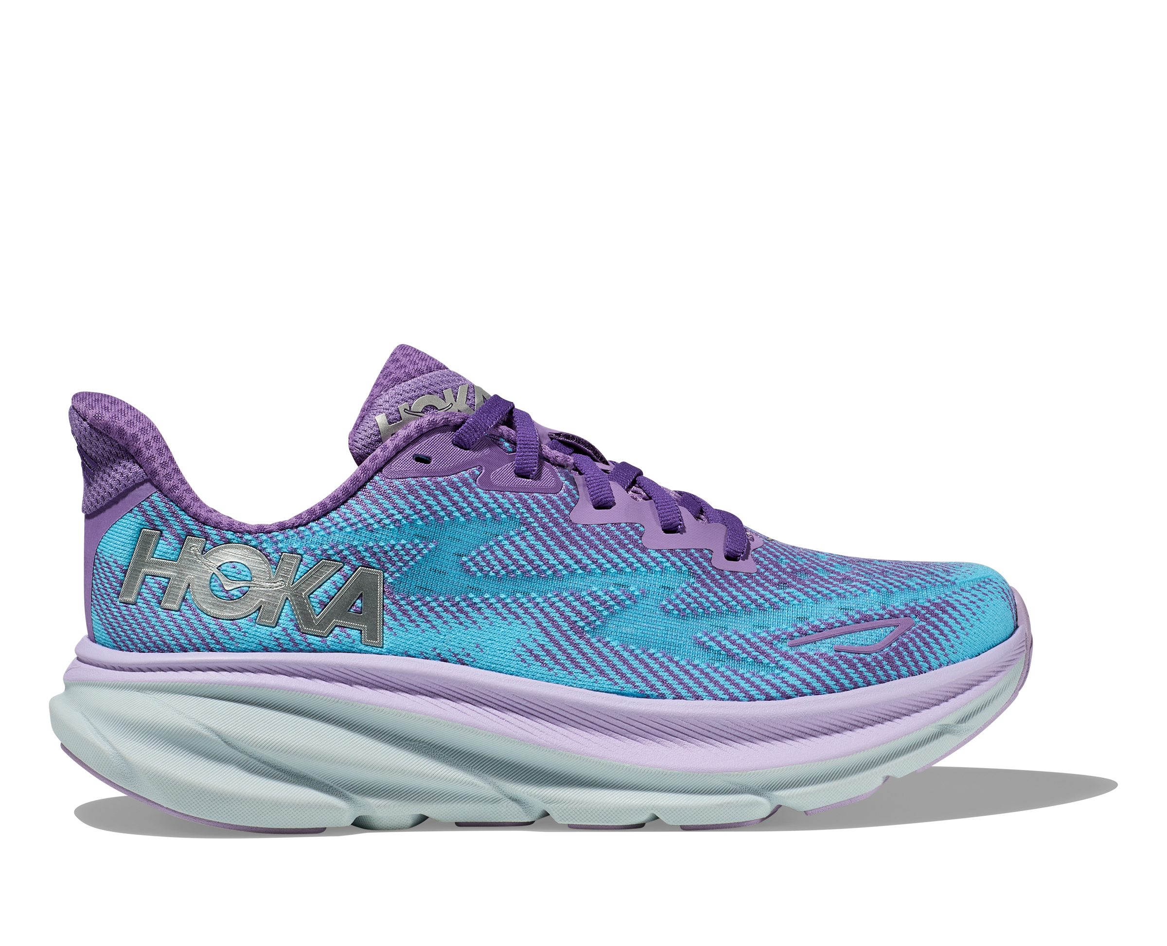 HOKA W CLIFTON 9 CVPL CHALK VIOLET/PASTEL LILAC