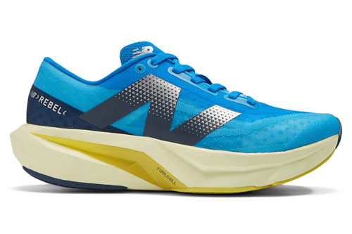 New Balance W FUELCELL REBEL V4 LB4 SPICE BLUE/LIMELIGHT