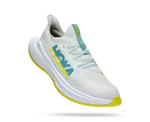 HOKA Carbon X3 Running Shoe Sail/ Primrose Hoka One One Carbon X 3 Sail Evening Primrose for sale | eBay main image 4