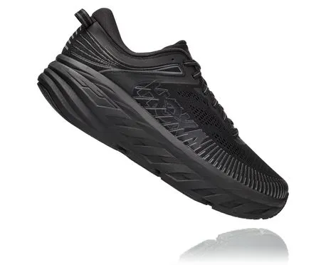 【美品】 Hoka Bondi 7 BONDI 7 ボンダイ7 26cm 黒 🌞HOKA ONE Bondi 7 Women's Running Walking Shoes BLACK BBLC 7, 9.5