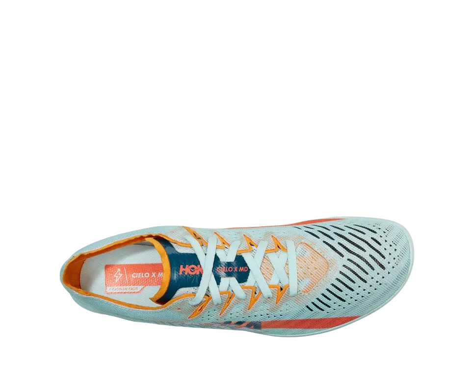HOKA U CIELO X MD BLUE GLASS/RADIANT YELLOW display picture 1