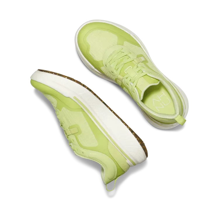Ahnu Sequence 1 Low Sneakers Shoes in Lime Men US 12 EU 44.5 Carbon-Fiber Plate AHNU W SEQUENCE 1 LOW SMW SHADOW LIME/WHITE main image 2