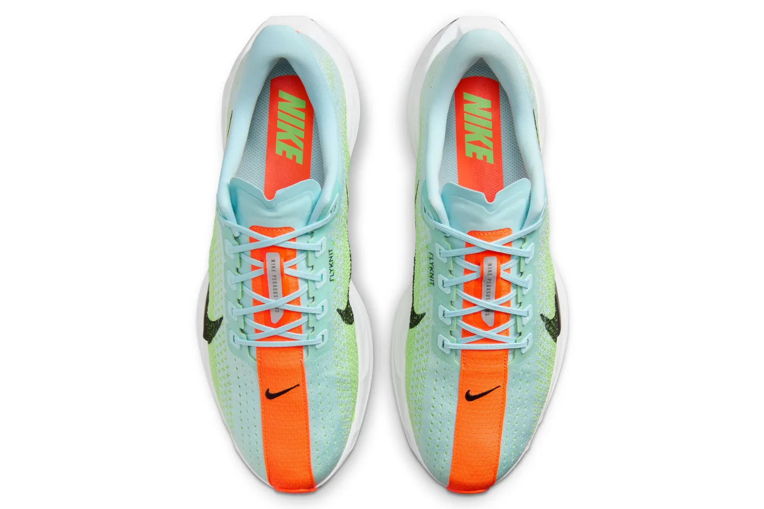 Nike W PEGASUS PLUS 400 GLACIER BLUE//BLACK-LT LEMON TWIST