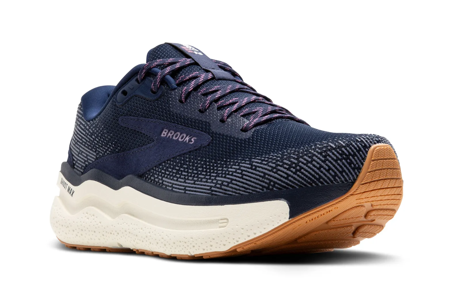 Brooks W GHOST MAX 2 444 PEACOAT/ORCHID/COCONUT MILK Brooks W GHOST MAX 2 444 PEACOAT/ORCHID/COCONUT MILK