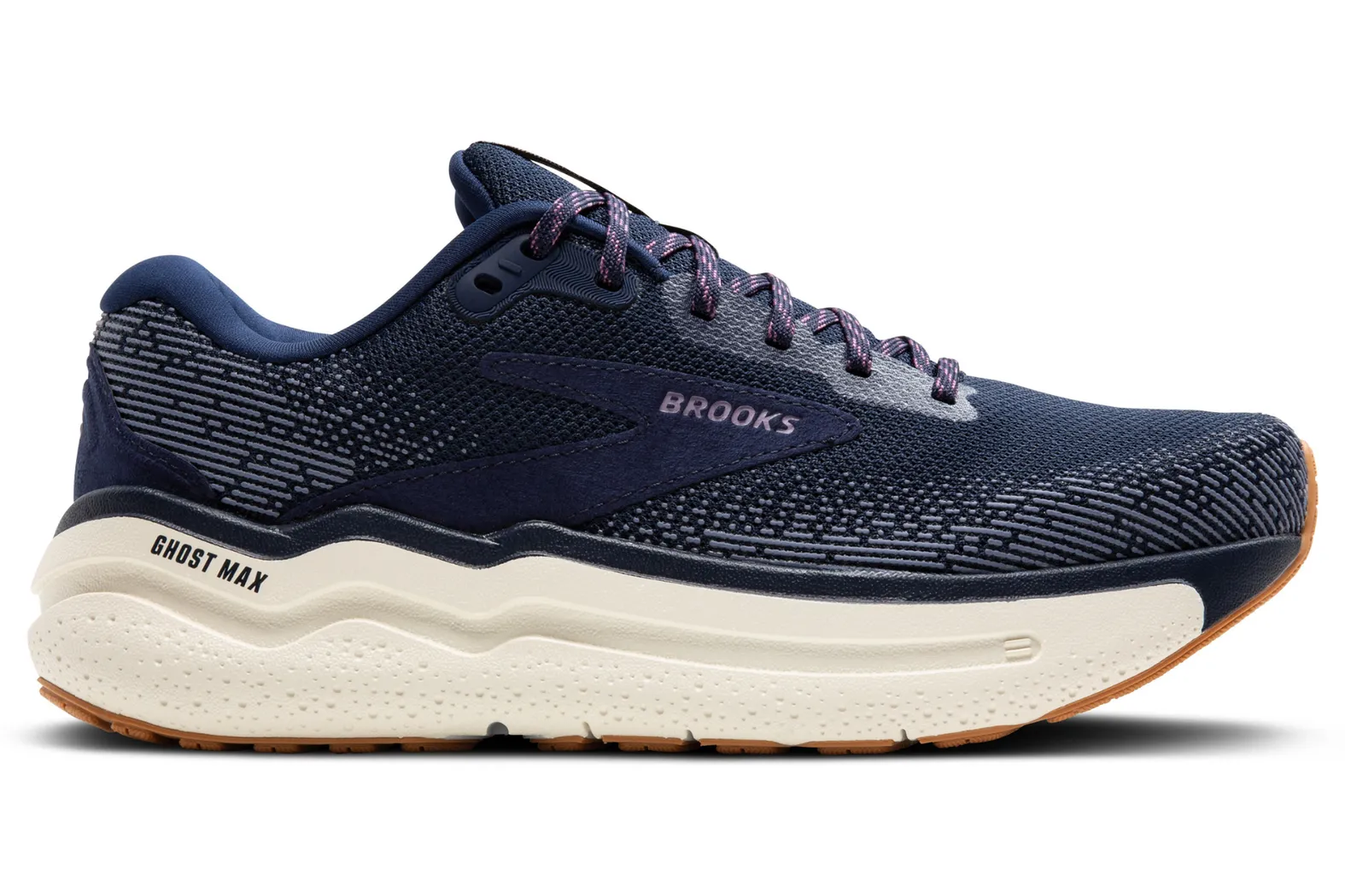 Brooks W GHOST MAX 2 444 PEACOAT/ORCHID/COCONUT MILK Brooks W GHOST MAX 2 444 PEACOAT/ORCHID/COCONUT MILK
