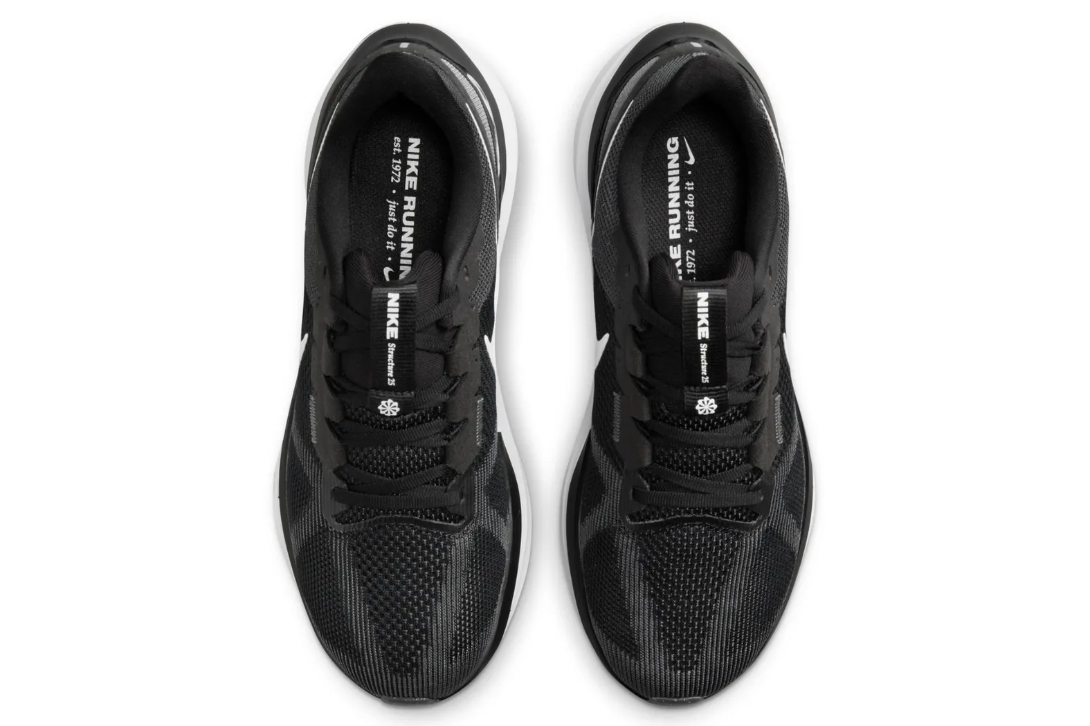 Nike Air Zoom Structure 25  Black Athletic Shoes Brand New No Tag Nike Structure 25 Men main image 2