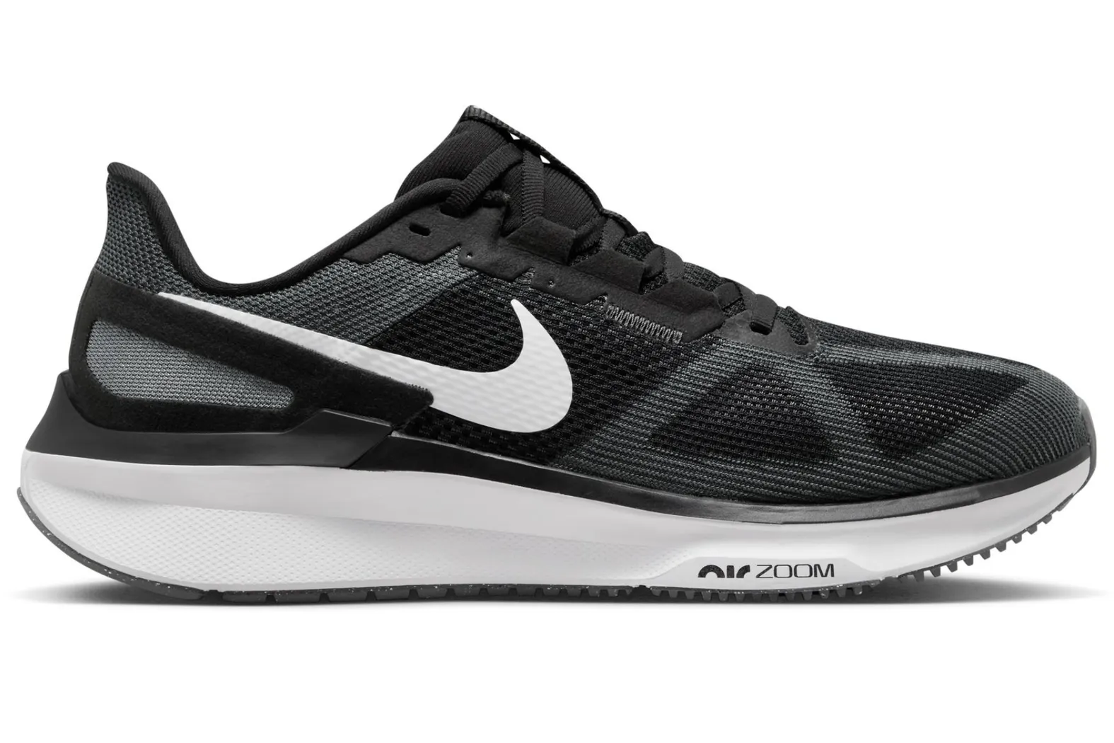 nike zoom air black and white