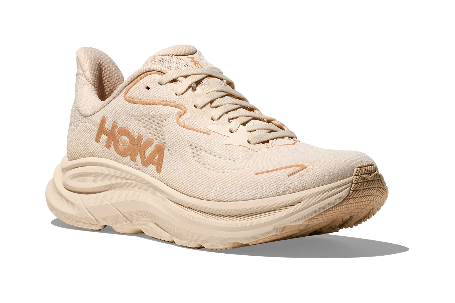 HOKA W CLIFTON 10 WIDE VCH VANILLA/BIRCH