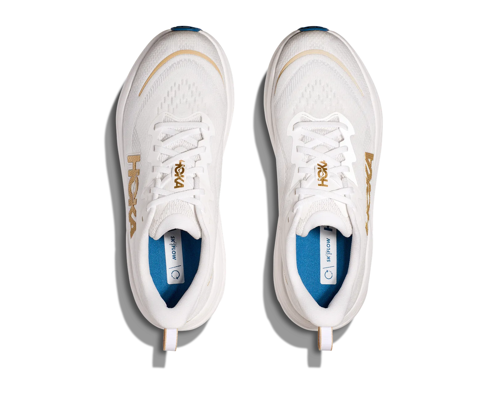 新品未使用　HOKA SKYFLOW レディース スニーカー ホワイト ゴールド HOKA M SKYFLOW FTG FROST/GOLD