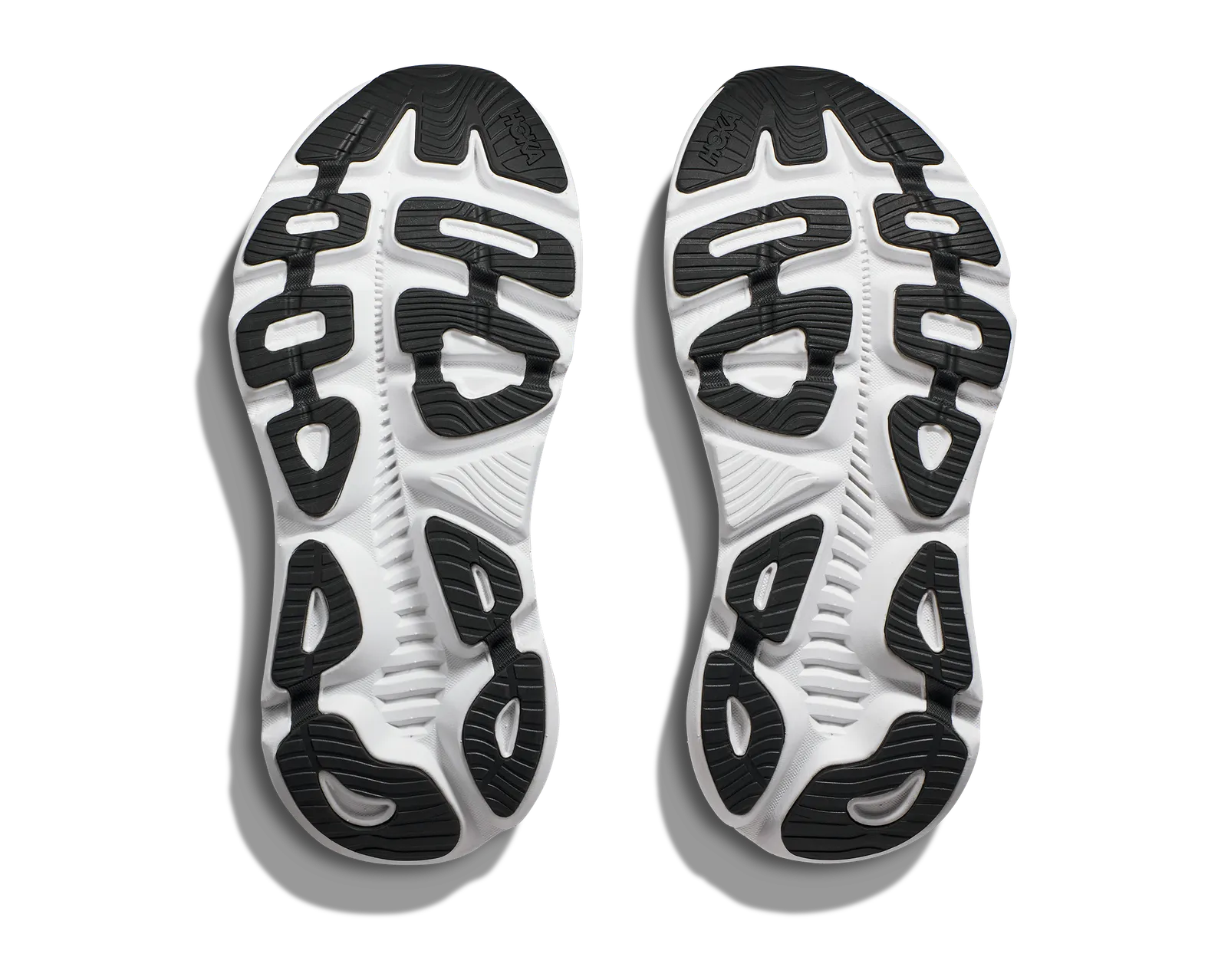 HOKA M GAVIOTA 5 BWHT BLACK/WHITE