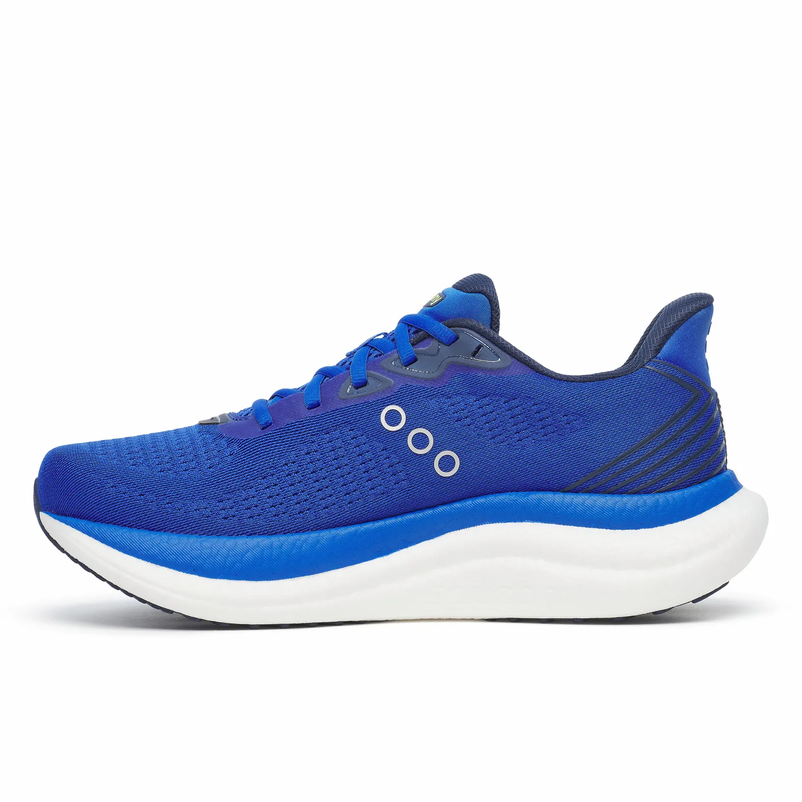 Saucony Triumph 23 Men\'s 11.5 Wide Running Shoes Lapis Silver S21023-215 Saucony M TRIUMPH 23 WIDE 215 LAPIS/SILVER main image 2