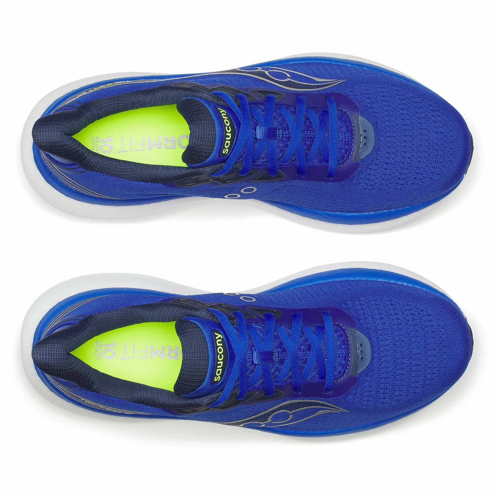 Saucony Triumph 23 Men\'s 11.5 Wide Running Shoes Lapis Silver S21023-215 Saucony M TRIUMPH 23 WIDE 215 LAPIS/SILVER main image 3
