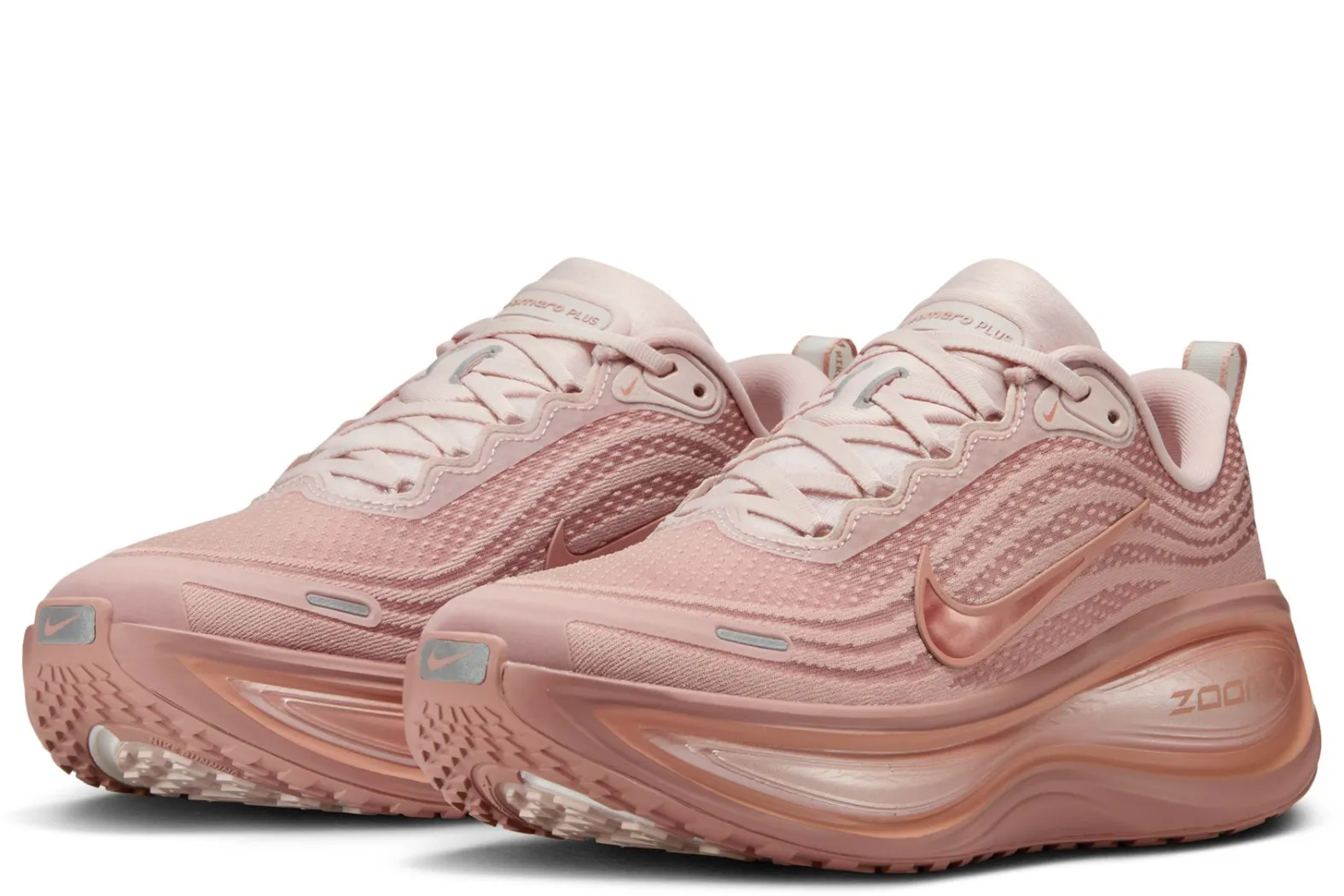 Nike W VOMERO PLUS 601 PARTICLE PINK/MTLC ROSE GOLD-SILT RED