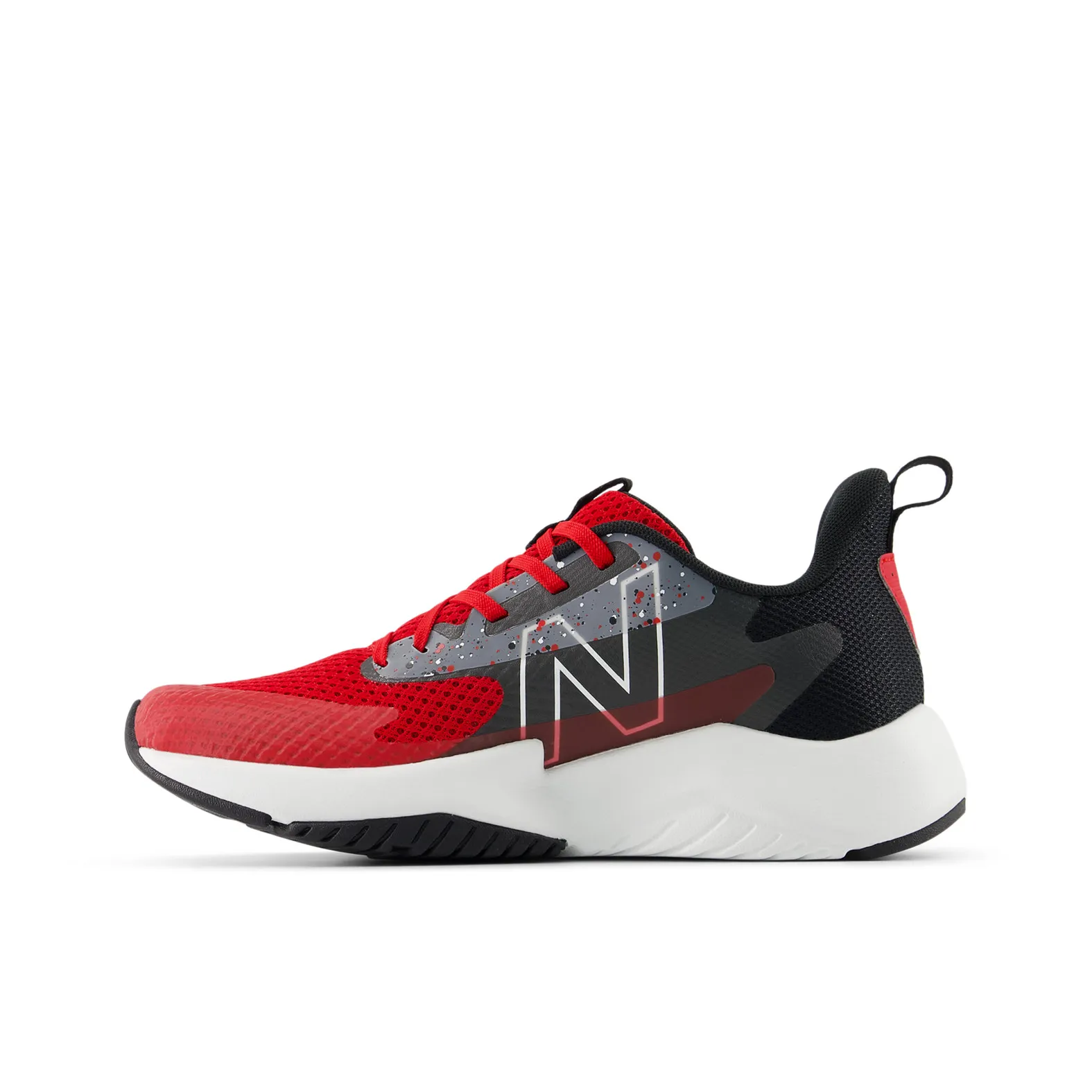 New Balance MVNGORB2 Running Energy Red Lime Men\'s Red and Black Athletic Shoes New Balance 2002R Mens Running Shoes True Red Black U2002RZA  main image 3