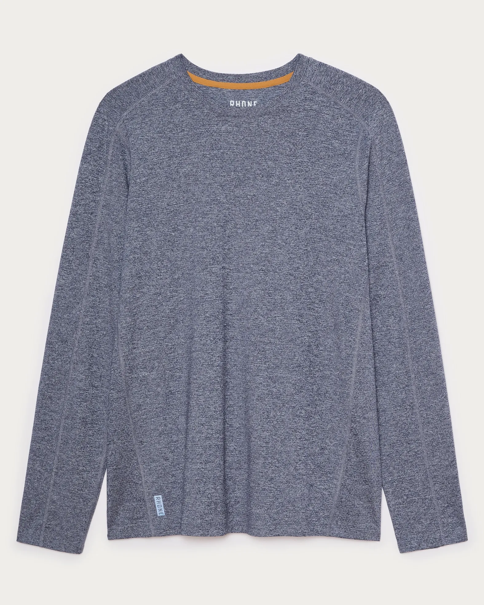 RHONE M INVICTUS TRAINING L/S TRUE NAVY HEATHER