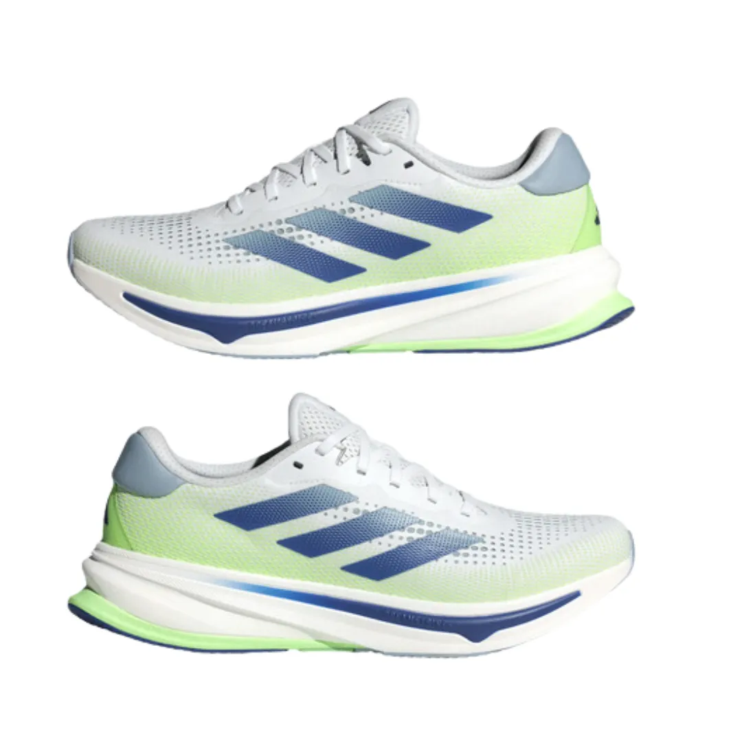adidas M SUPERNOVA RISE IF3015 - CLOUD WHITE/WONDER BLUE/GREEN SPARK