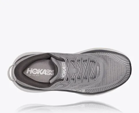 HOKA M BONDI 7 X-WIDE WILD DOVE / DARK SHADOW display picture 1
