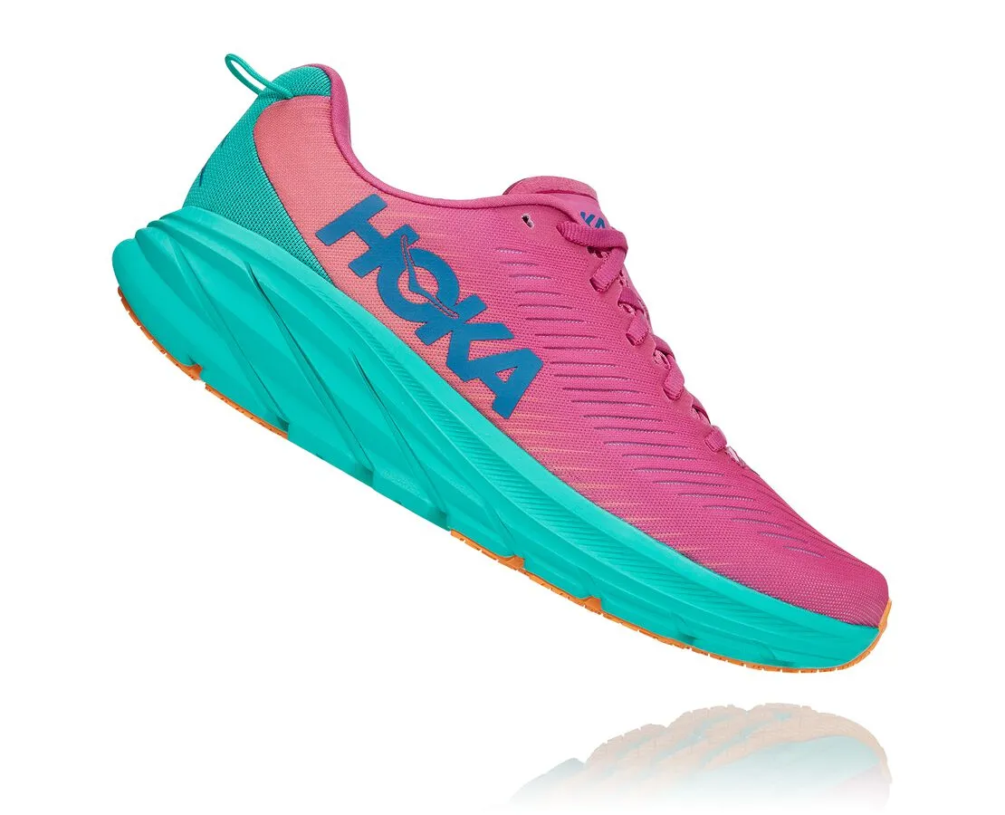 HOKA ピンク/ブルー スニーカーRINCON3 Women's Rincon 3 Lightweight Running Shoe | HOKA®