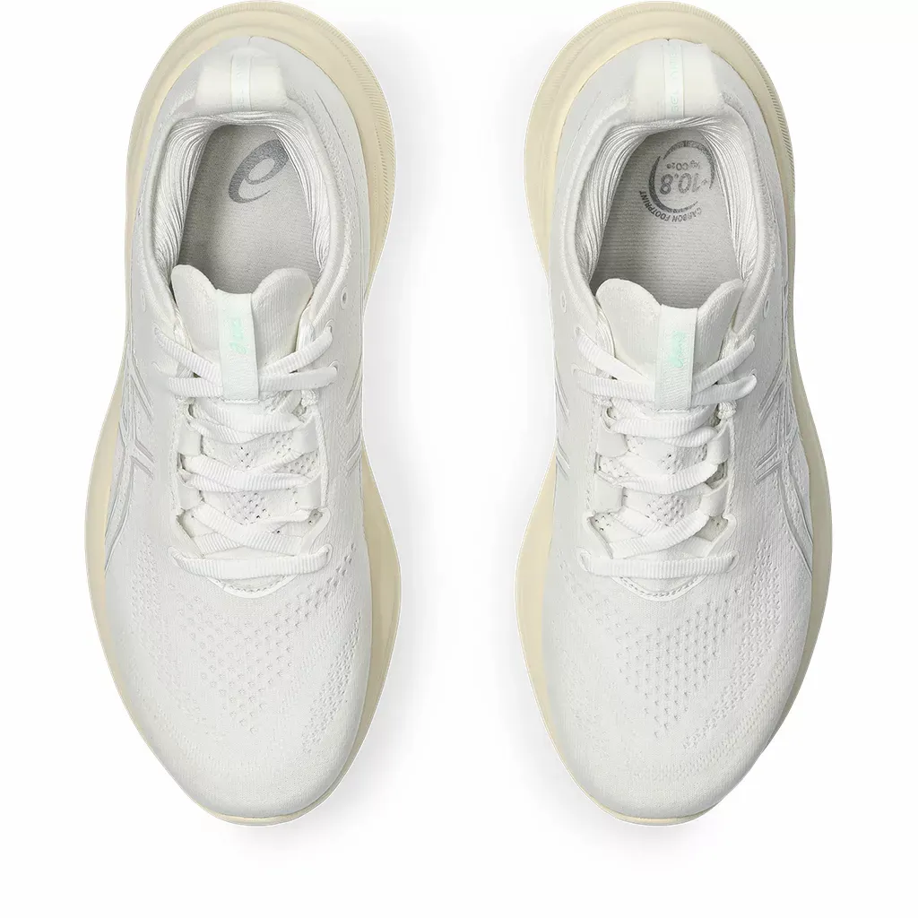 ASICS Women's GEL-NIMBUS 26 WHITE/WHITE