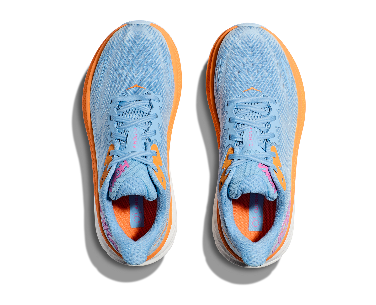HOKA W CLIFTON 9 ABIW AIRY BLUE/ICE WATER