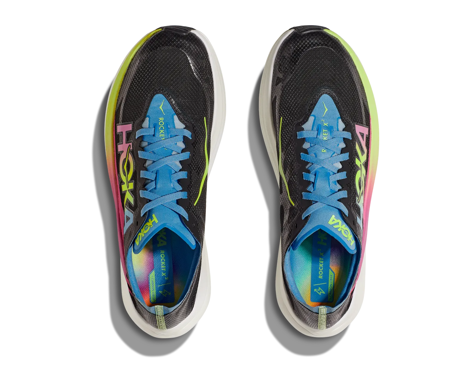 Hoka Rocket X 2 Road Racing Running Shoes Men\'s 13 Black Rainbow Athletic Run Road Trail Run: Hoka Rocket X 2 Review: A Simply Elegant  main image 3