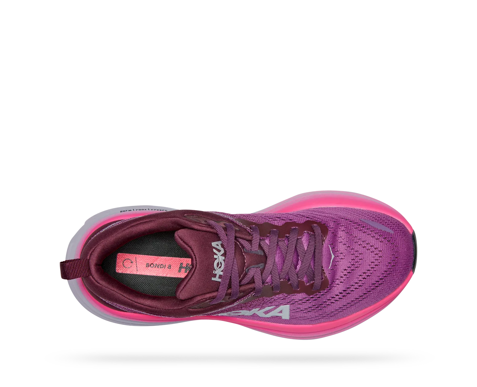 HOKA W BONDI 8 BEAUTYBERRY / GRAPE WINE