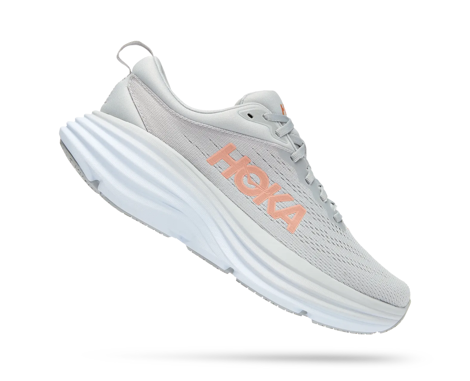 HOKA W BONDI 8 WIDE HMLR HARBOR MIST/LUNAR ROCK