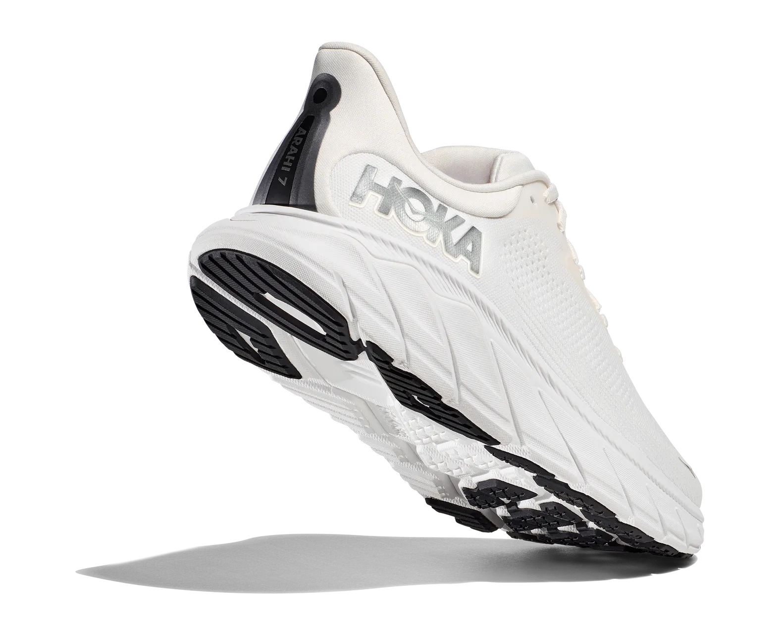HOKA M ARAHI 7 BDBSW BLANC DE BLANC/STEEL WOOL display picture 2