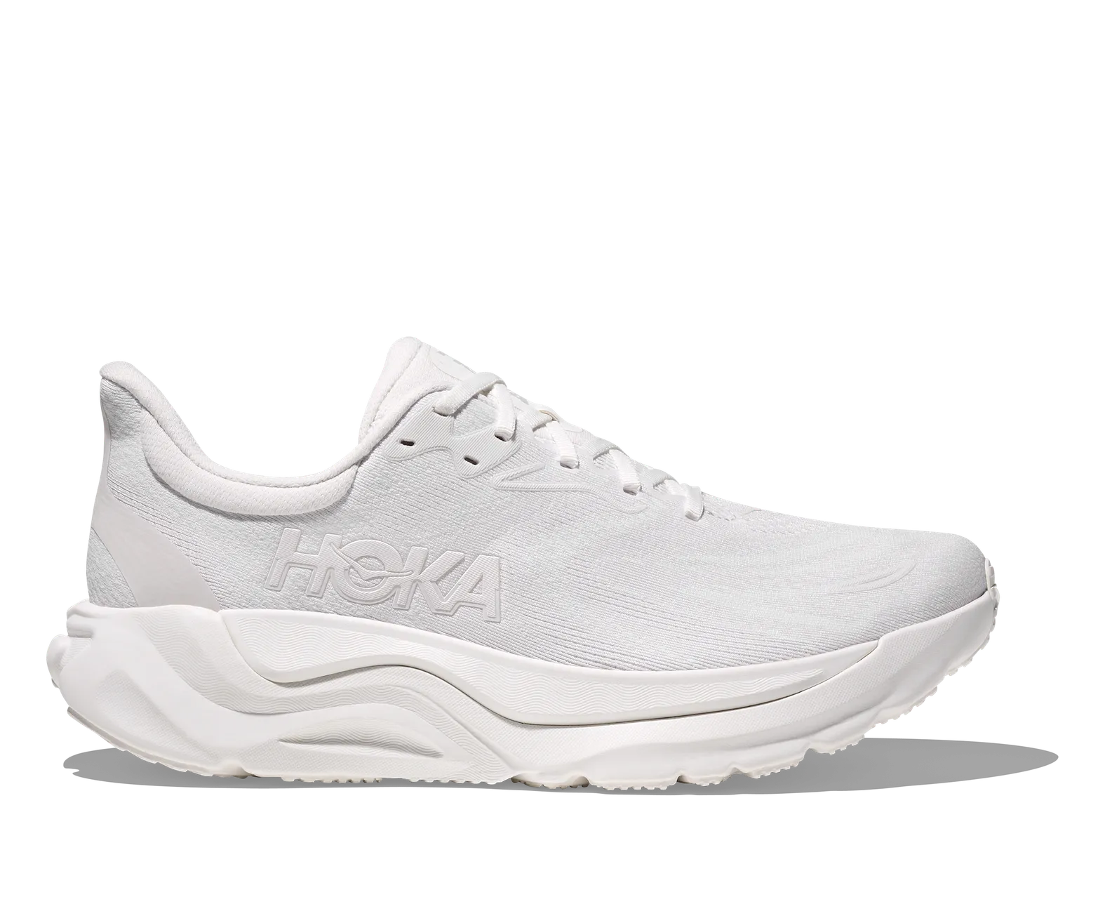 ひろ( ^ω^ ) Hoka One One Clifton 8 Men's 8 D White Running Shoes